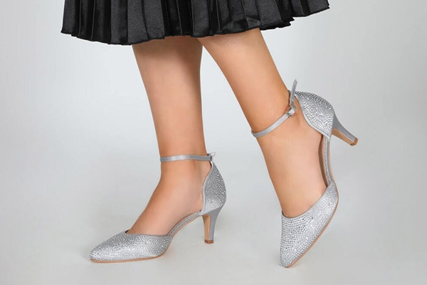 Chaussures de mariage - Xena Silver