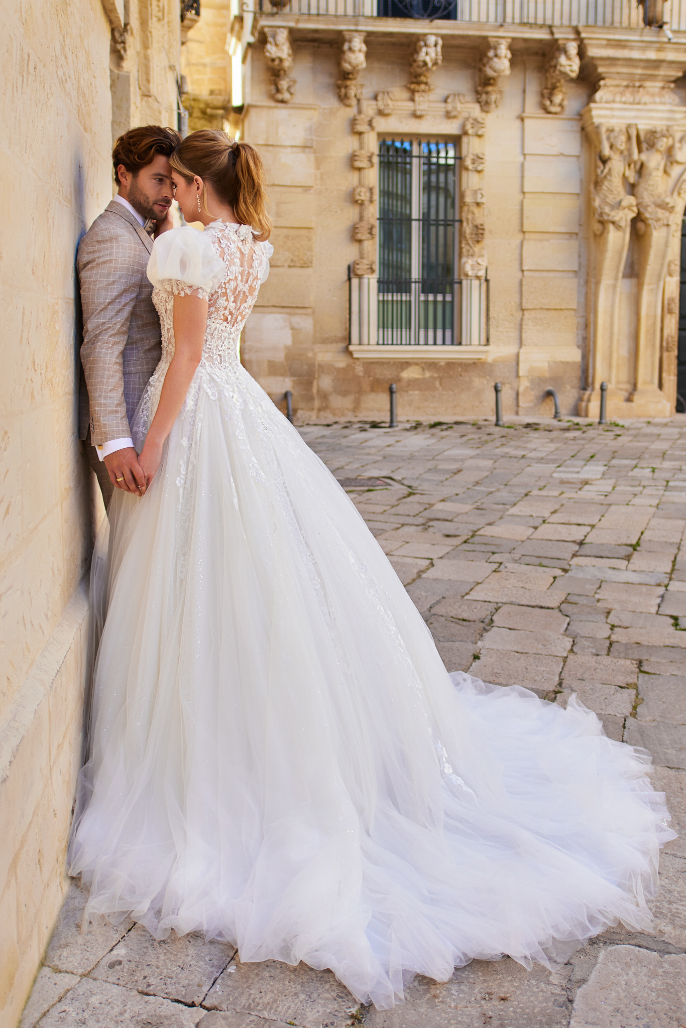 robe de mariée évasée